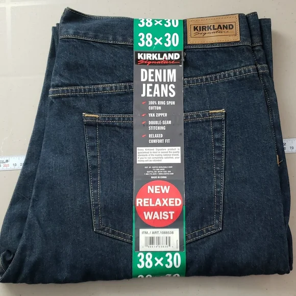 Kirkland Signature denim jeans size New with